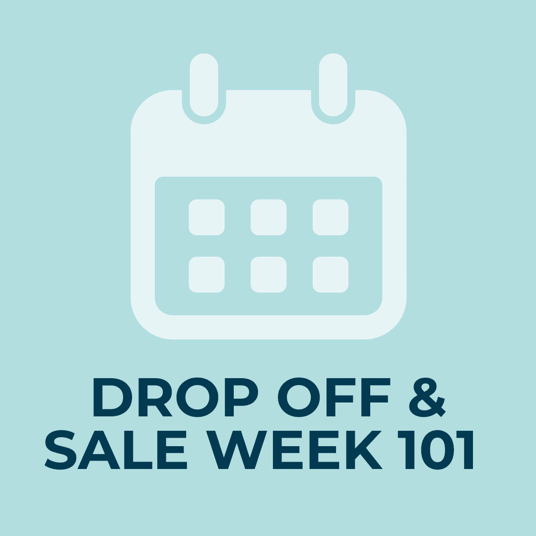 Drop Off & Sale Week Guide
